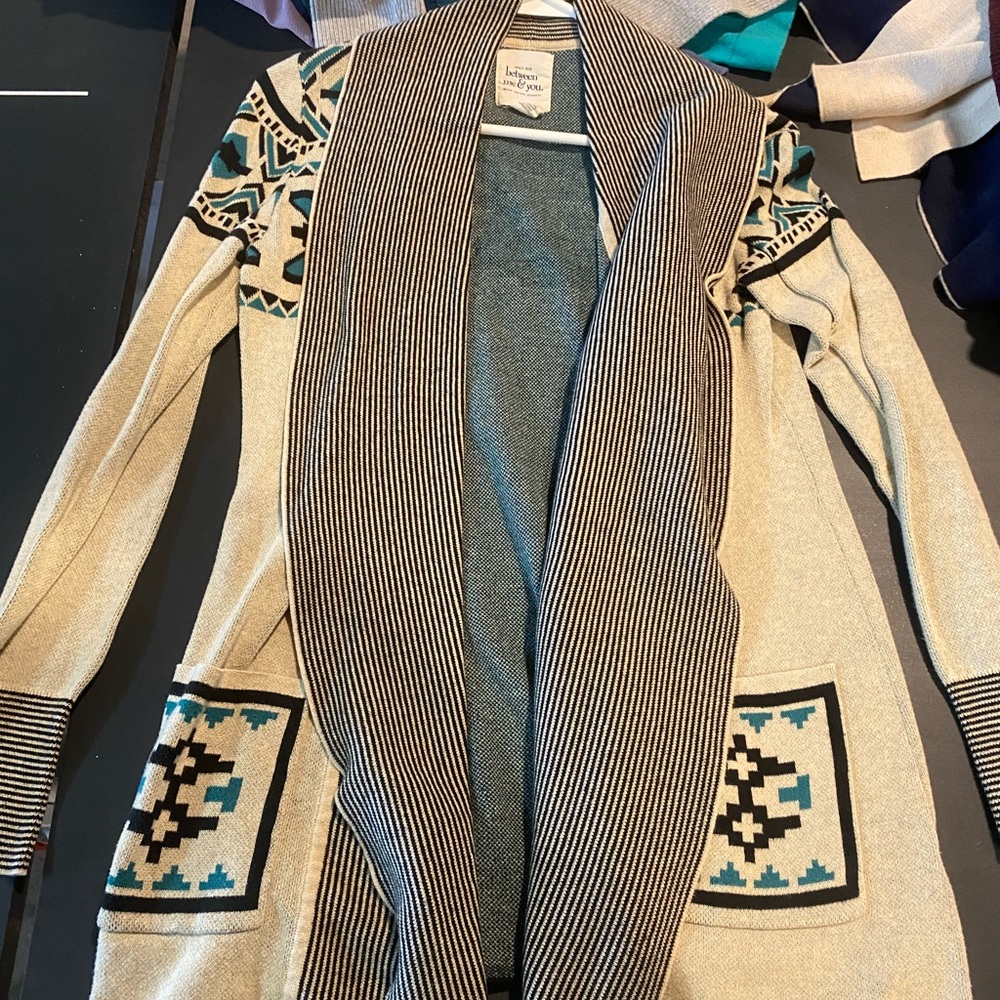 Light cardigan sweater